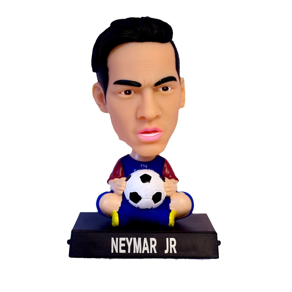 Neymar Football Player Toy Figurine with Ball - Soccer Collectible Toy Model - Toys & Games - Lebanon