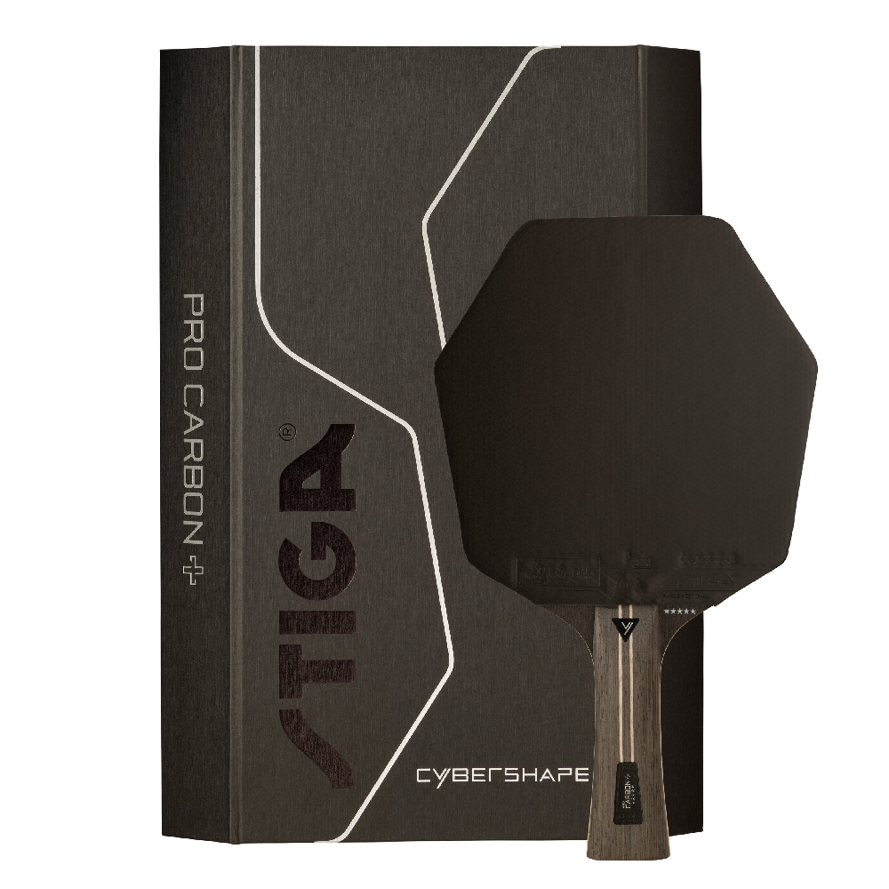 Stiga Stiga Pro Carbon Plus Cybershape 5-Star Table Tennis Racket - Sports & Outdoors - Lebanon