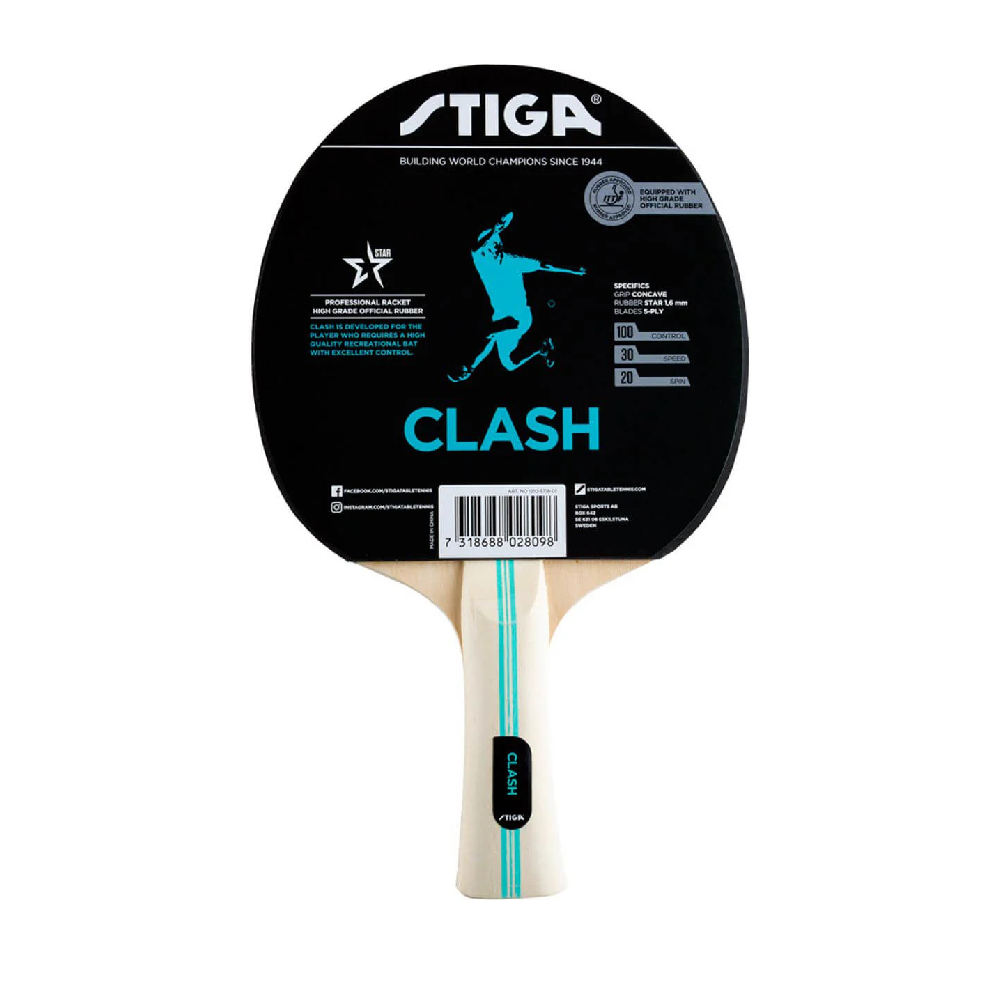 Stiga Stiga Clash Table Tennis Racket - Sports & Outdoors - Lebanon