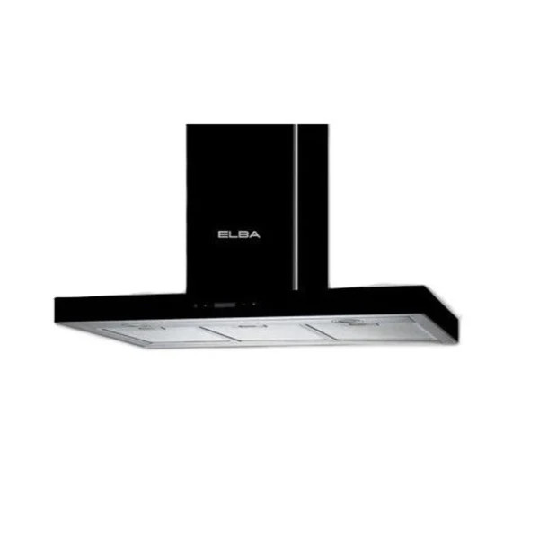 Elba ELBA Wall Mounted Hood 60 cm 600 m3/h Black | JOYBK60 - Home & Kitchen - Lebanon
