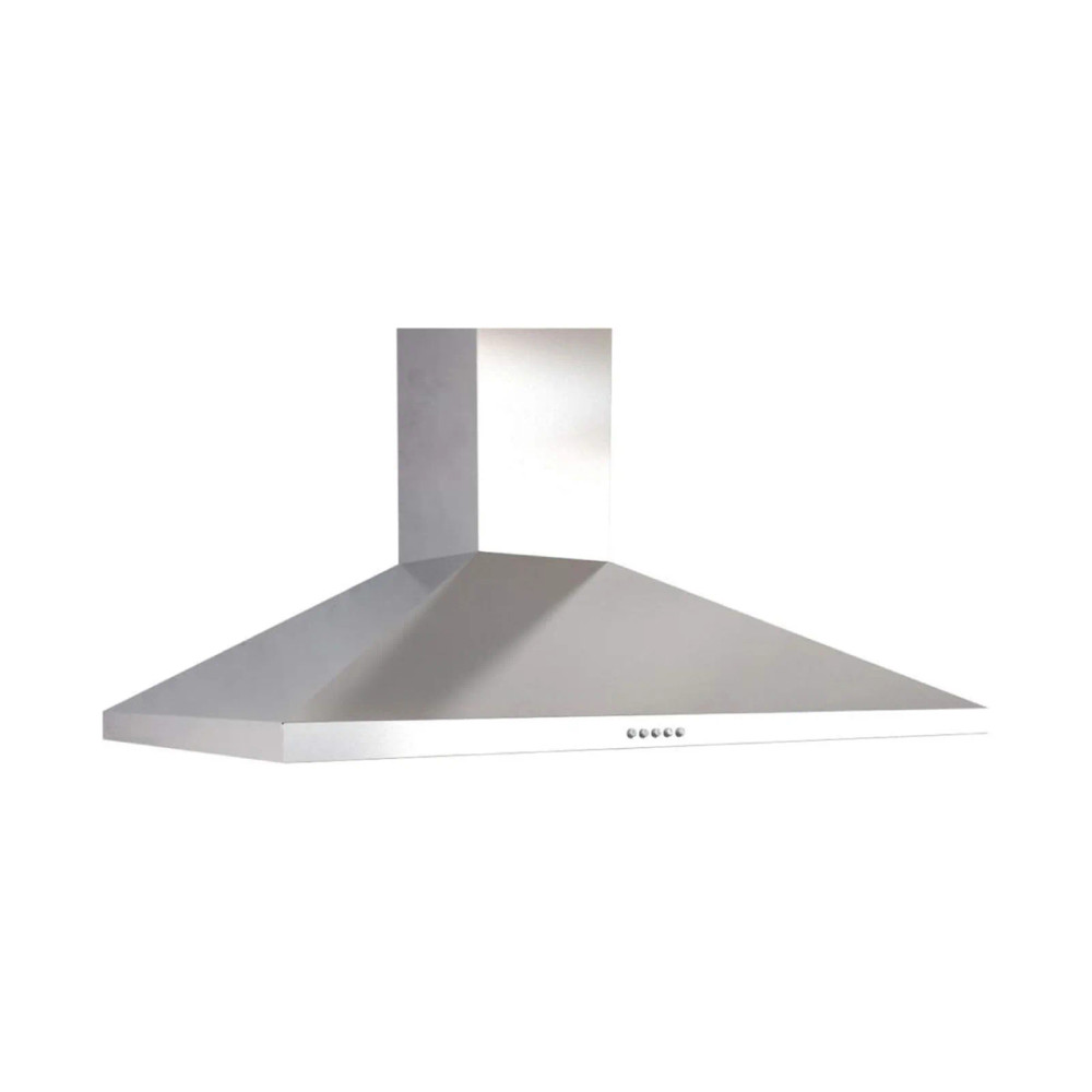 FLORA FLORA Wall Mounted Hood 60cm 436 M3/H Push Bottoms Inox | FLWH13-EL43-60X - Home & Kitchen - Lebanon