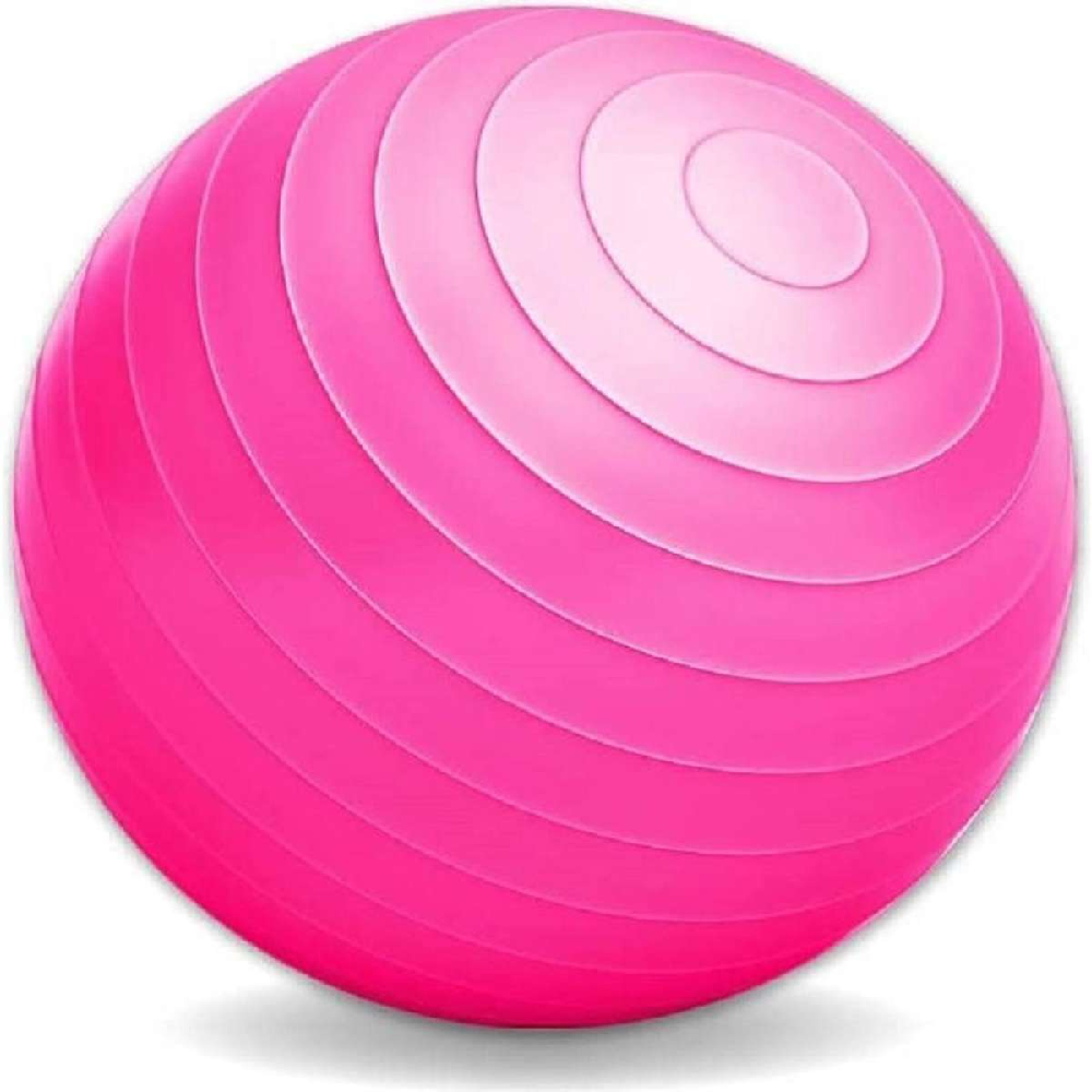 Gym Ball – Exercise & Fitness Ball - Pink - Sports & Outdoors - Lebanon