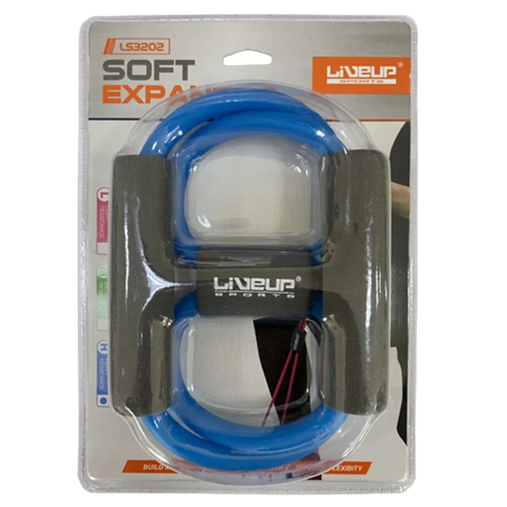 Soft Expander Exercise Resistance Band – Blue - Sports & Outdoors - Lebanon