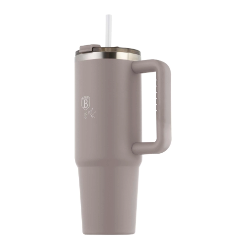 Berlinger Haus Berlinger Haus Thermo Mug, 1L, Taupe Collection | 8832BH - Home & Kitchen - Lebanon