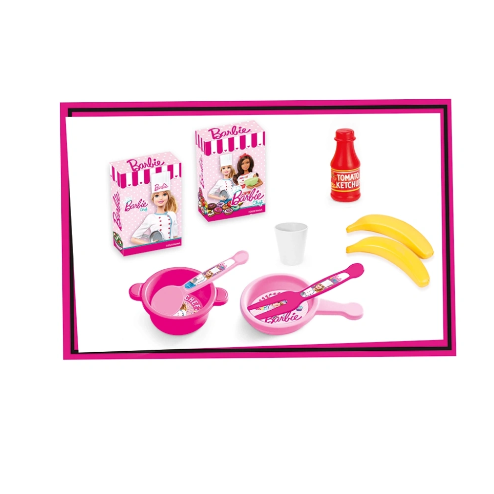 Barbie Barbie Refrigerator Playset - Pink Mini Fridge with Accessories | 1613 - Home & Kitchen - Lebanon