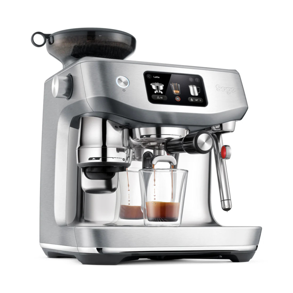 Sage Sage Oracle Jet Espresso Machine - Brushed Steel | SES985BSS4GUK1# - Home & Kitchen - Lebanon