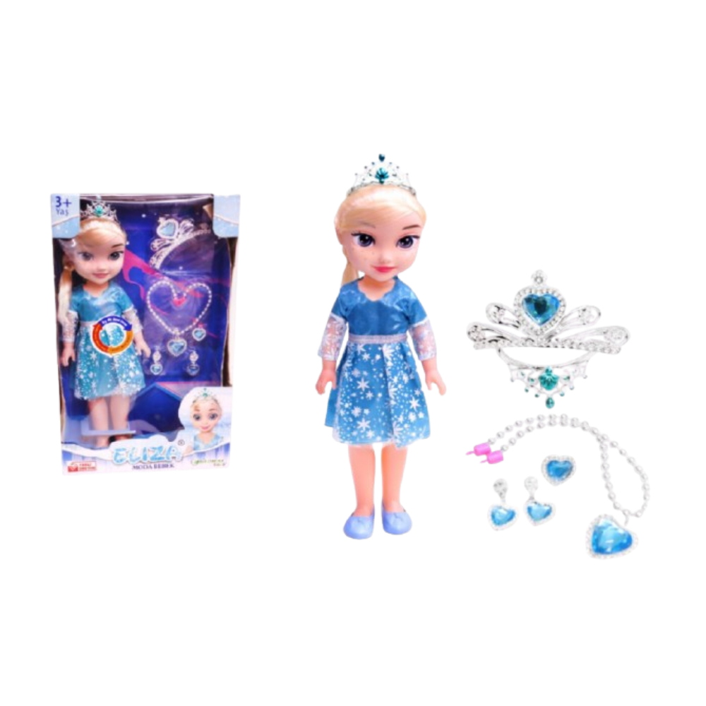 undefined Princess Fashion Doll with Jewelry Accessories | GL100415 - Toys & Games - Lebanon