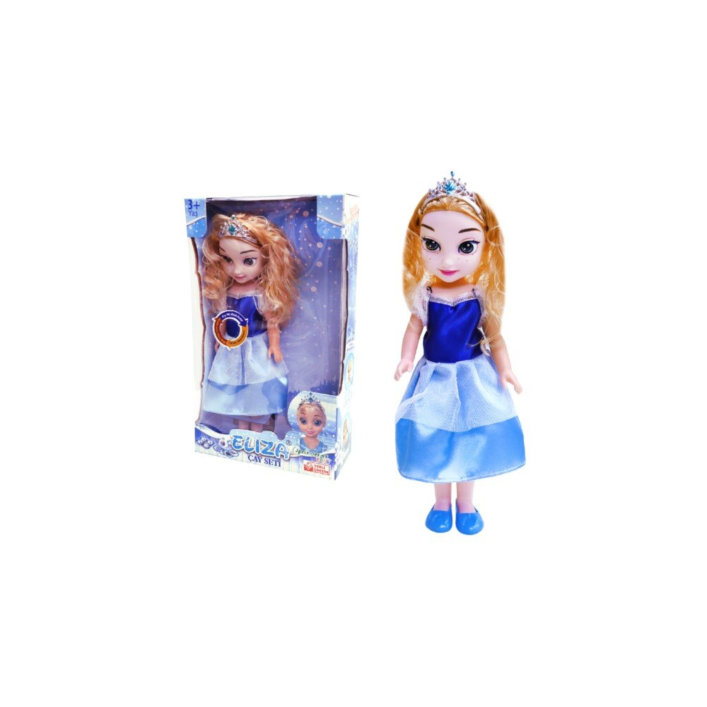 Princess Fashion Doll with Blue Dress & Tiara | GL100774 - Toys & Games - Lebanon