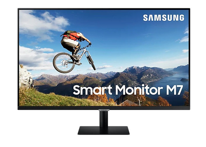 Samsung Samsung 32" LED Smart Monitor with Speaker, Wifi, Bluetooth and Remote Controle | LS32AM700UMXZN - Computers & Tech - Lebanon