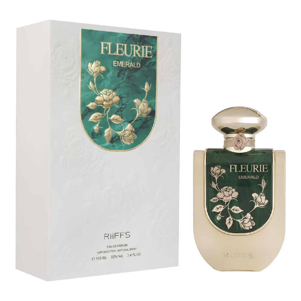 Riiffs Fleurie Emerald Green Eau de Parfum for Women - 100ml - Beauty & Personal Care - Lebanon