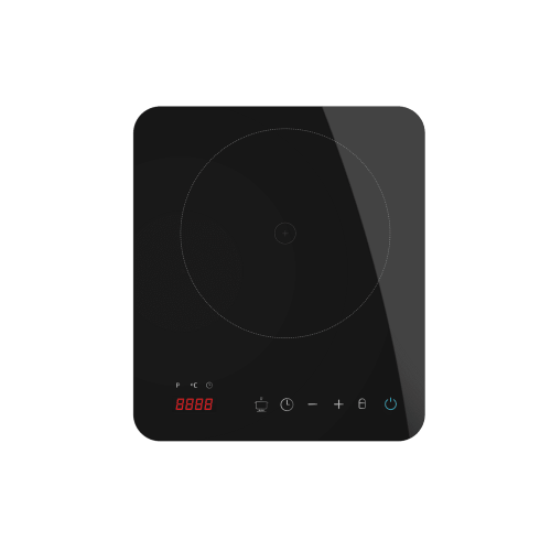 Cecotec Cecotec Full Magma Single Digital Induction Hob with Safety Glass | 2658 - Home & Kitchen - Lebanon