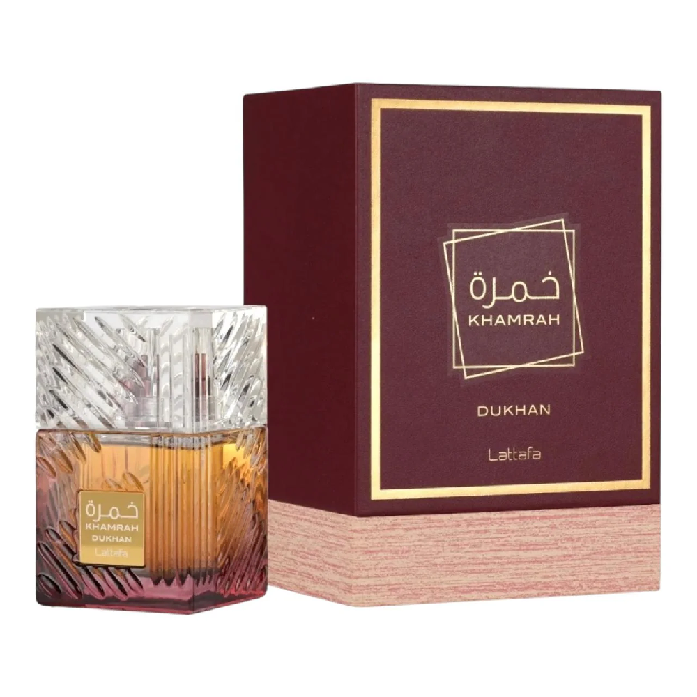 Lattafa Lattafa Khamrah Dukhan Eau de Parfum — Unisex Fragrance 100ml | Women & Men - Beauty & Personal Care - Lebanon