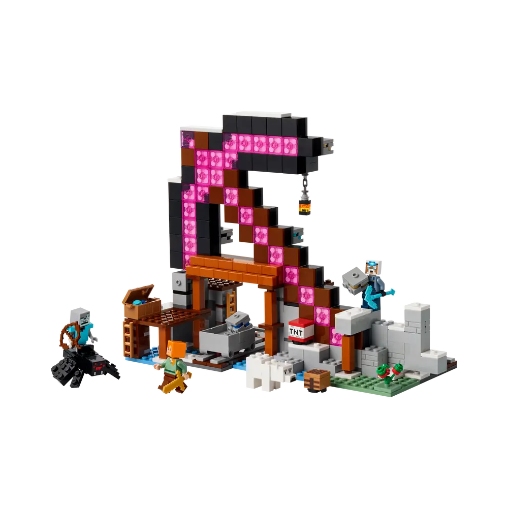 LEGO LEGO The Pickaxe Mine - LEGO Minecraft Building Kit | 21277 - Toys & Games - Lebanon