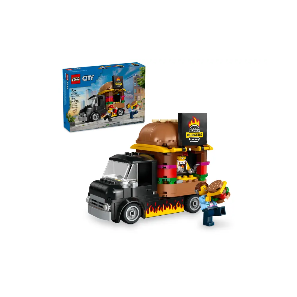 LEGO LEGO Burger Truck - LEGO City Building Kit | 60404 - Toys & Games - Lebanon