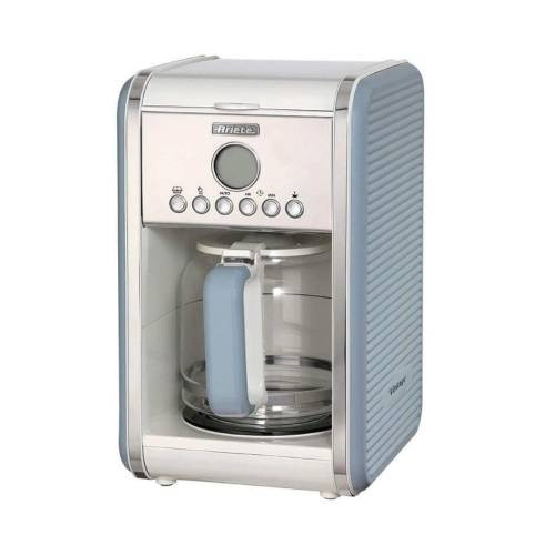 Ariete Ariete Vintage American Coffee Machine - Blue | 1342/05 - Home & Kitchen - Lebanon