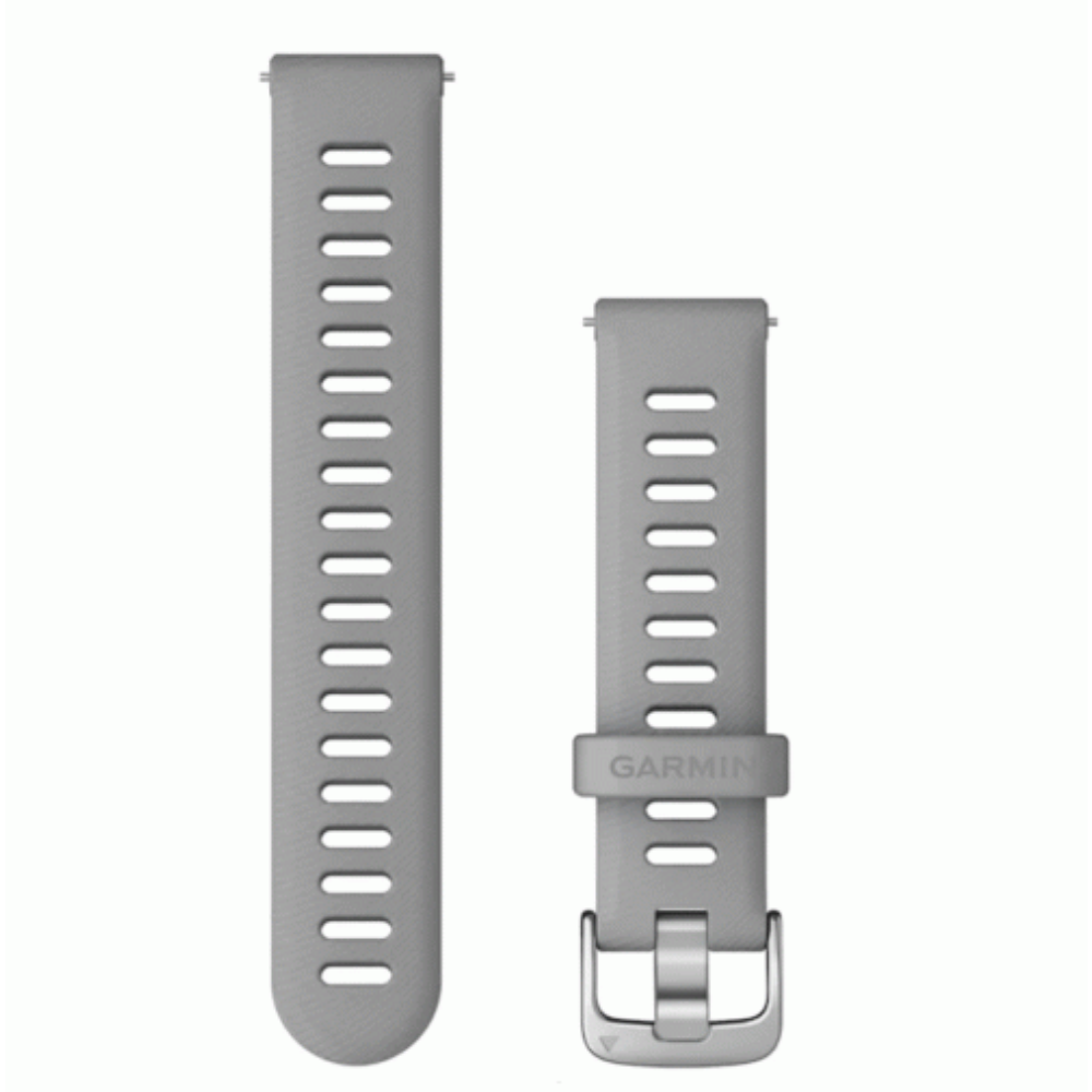 Garmin Garmin Quick Release Bands (18 mm) Powder Grey, Silver Hardware | 010-11251-3G - Phones & Wearables - Lebanon