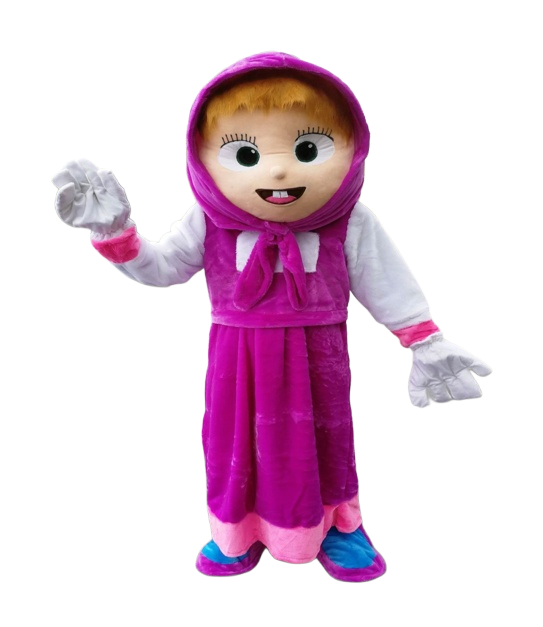 Cartoon Girl Mascot Costume - Full Body Character Suit | AL1202 - Toys & Games - Lebanon