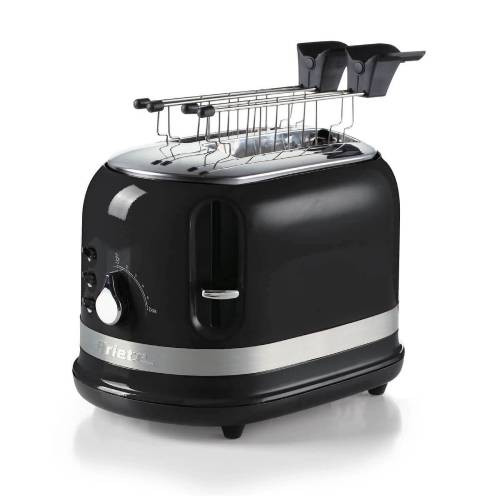 Ariete Ariete Moderna Toaster 815W - Black | 0149/02 - Home & Kitchen - Lebanon