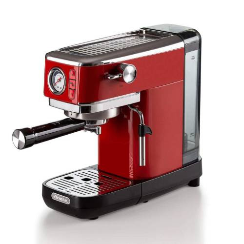 Ariete Ariete Moderna Metal Espresso Maker 1300W - Red | 1381/13 - Home & Kitchen - Lebanon