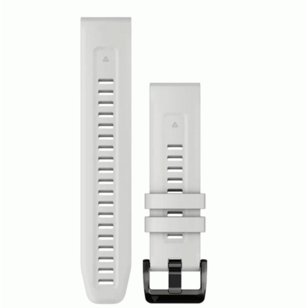 Garmin Garmin QuickFit 22 Watch Bands Carrera White Silicone | 010-13123-00 - Phones & Wearables - Lebanon