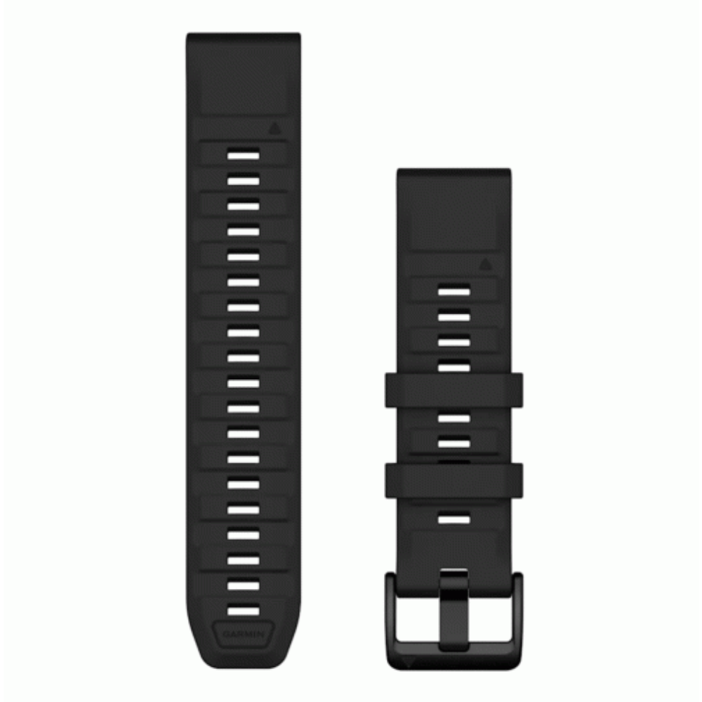 Garmin Garmin QuickFit 22 Watch Bands Black Silicone | 010-13392-02 - Phones & Wearables - Lebanon