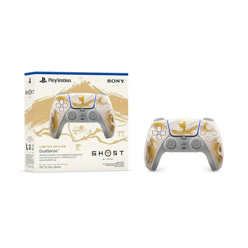 PlayStation PS5 DualSense Wireless Controller - Ghost of Yotei Gold Limited Edition - Gaming - Lebanon