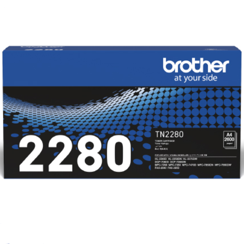 Brother Brother 2,600 Page Original Toner Cartridge For FAX-2840 FAX-2950 HL-2130 DCP-7055 DCP-L7065 | TN-2280 - Printers & Ink - Lebanon