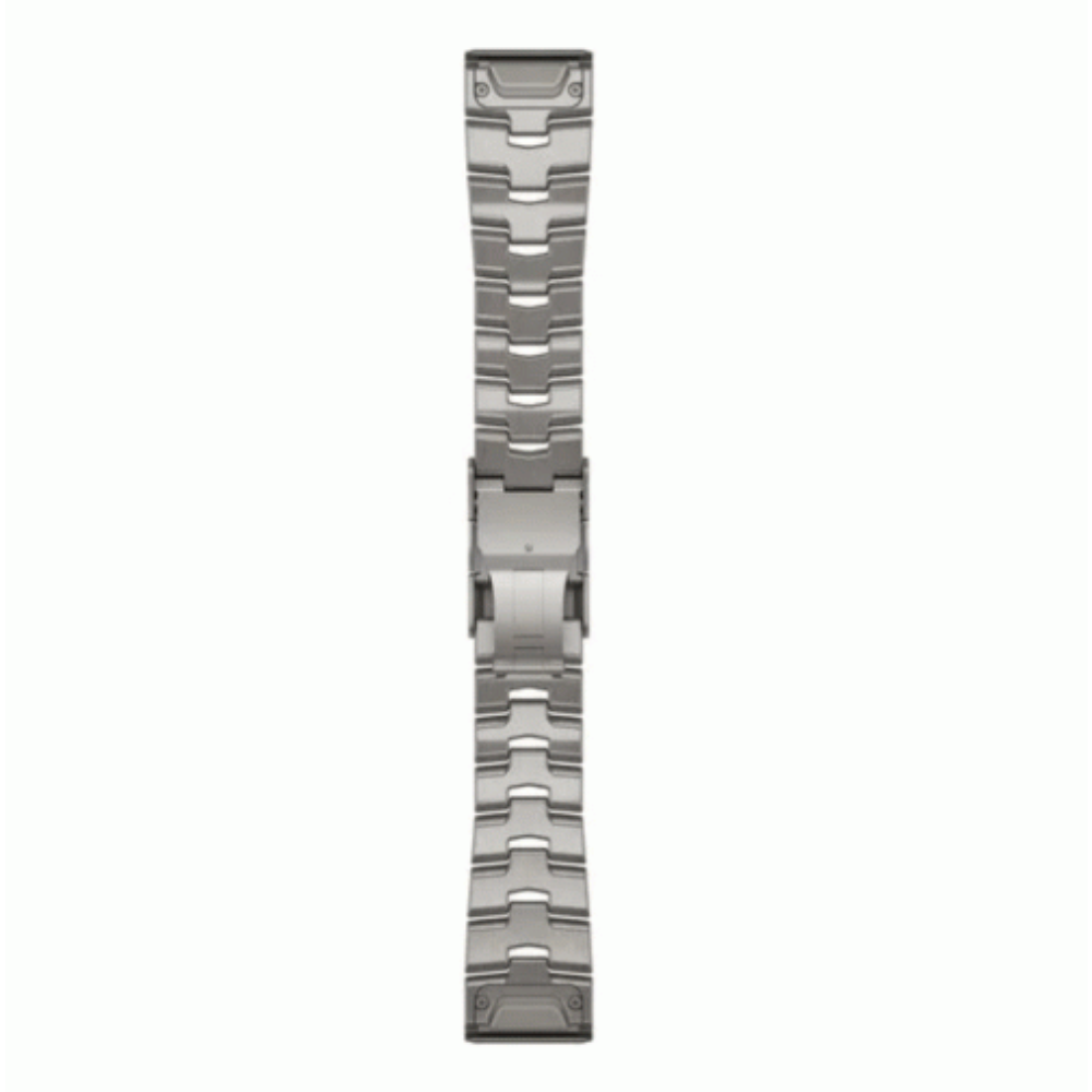 Garmin Garmin QuickFit 26 Watch Bands Vented Titanium Bracelet 26 mm | 010-12864-08 - Phones & Wearables - Lebanon