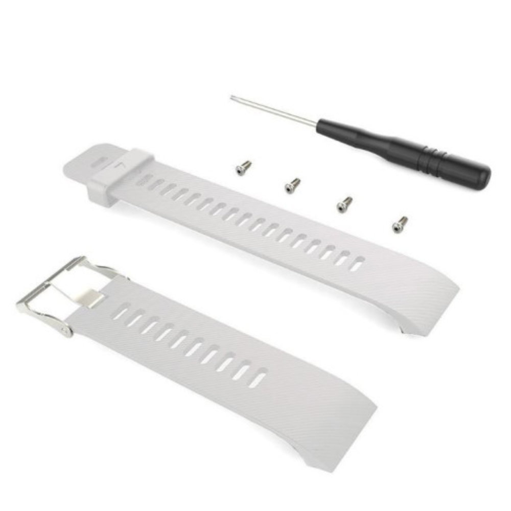 Garmin Garmin Silicone Replacement Band For Forerunner 35 White | S00-00677-00X - Phones & Wearables - Lebanon