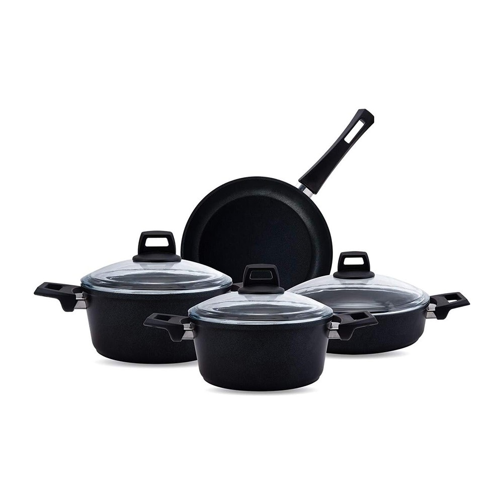 Karaca Karaca Bio Diamond Power 7-Piece Cookware Set | 153.03.07.9942 - Home & Kitchen - Lebanon