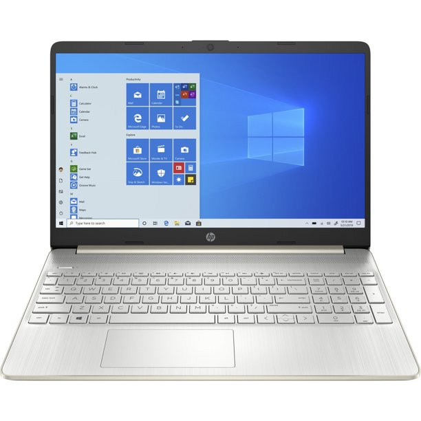 HP HP 15-EF1072 15.6" 4GB 128GB eMMC AMD Athlon™ Silver 3050U 2.3GHz Win10S, Pale Gold | 234Z8UA - Other - Lebanon