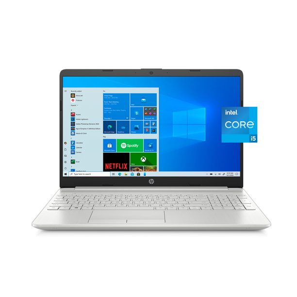 HP HP 15.6" FHD, i5-1137G7, 8GB RAM, 512GB SSD, Silver, Windows 10 Home, 15-dw3005wm | 4J0V8UA#ABA - Computers & Tech - Lebanon