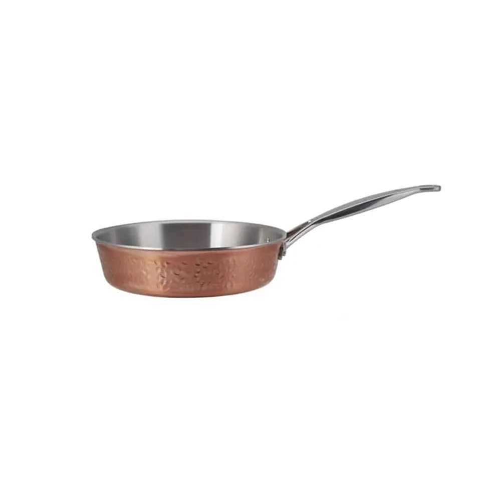 Karaca Karaca Nish Copper Pan - 24 cm | 153.03.07.5622 - Home & Kitchen - Lebanon