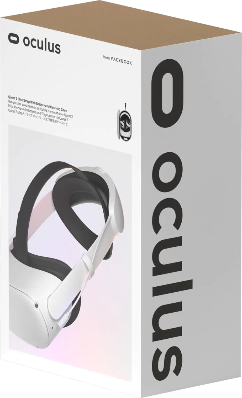 Oculus Oculus - Quest 2 Elite Strap with Battery and Carrying Case for Enhanced Comfort and Playtime in VR - Gray | 301-00370-01 - Other - Lebanon