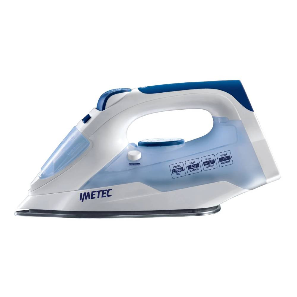 Imetec Imetec Steam Iron 2000W Titanox Stainless Steel Soleplate 80g | 9293 - Home & Kitchen - Lebanon