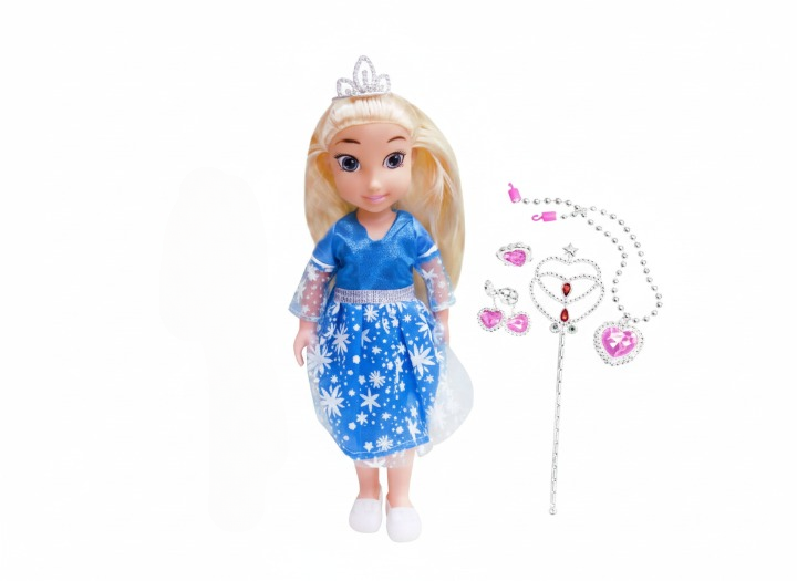 undefined Henna Princess Doll with Accessories - Blue Dress | GL100545 - Toys & Games - Lebanon