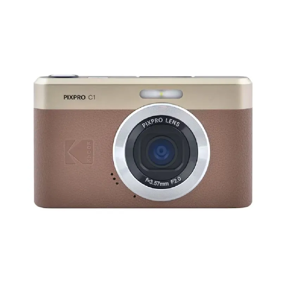 Kodak Kodak Pixpro C1 Digital Camera - Brown | C1 - TV, Cameras & Photography - Lebanon