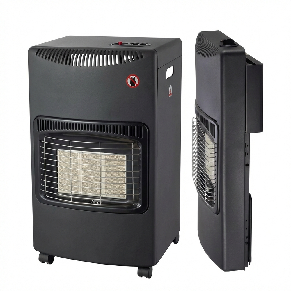 Wave Wave Gas Heater Foldable 4200W - Black | DA-201 - Home & Kitchen - Lebanon