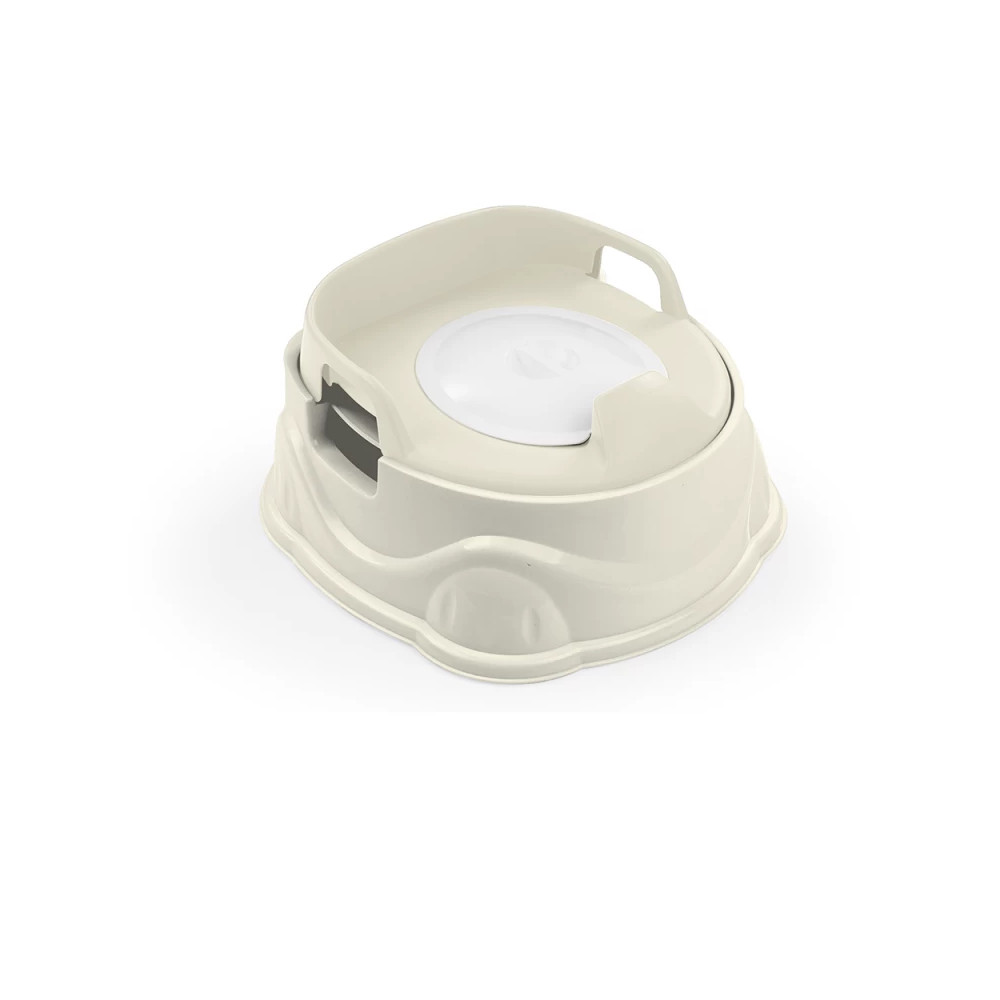 Dolu Dolu 3-in-1 Baby Potty Training Set – Potty Chair, Toilet Seat Adapter & Step Stool – Beige - Computers & Tech - Lebanon