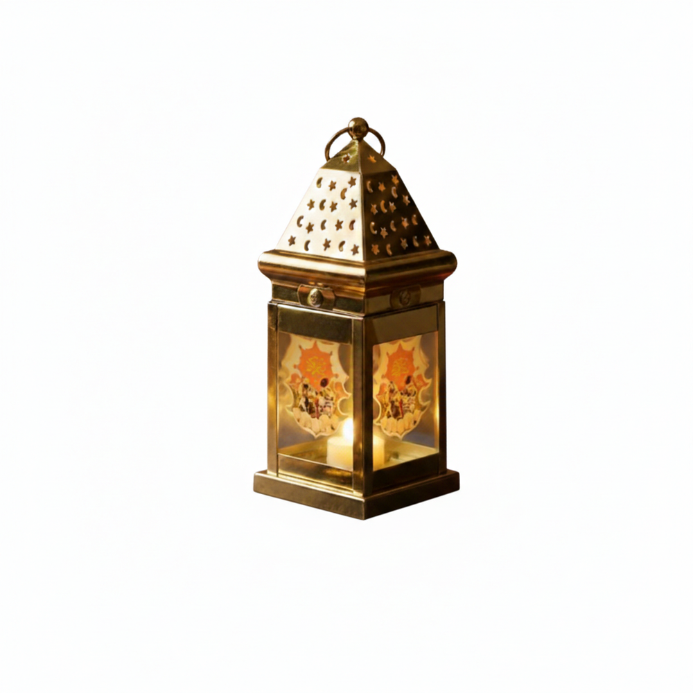 Ramadan Vintage Candle Lantern | AL1009 - Home & Kitchen - Lebanon