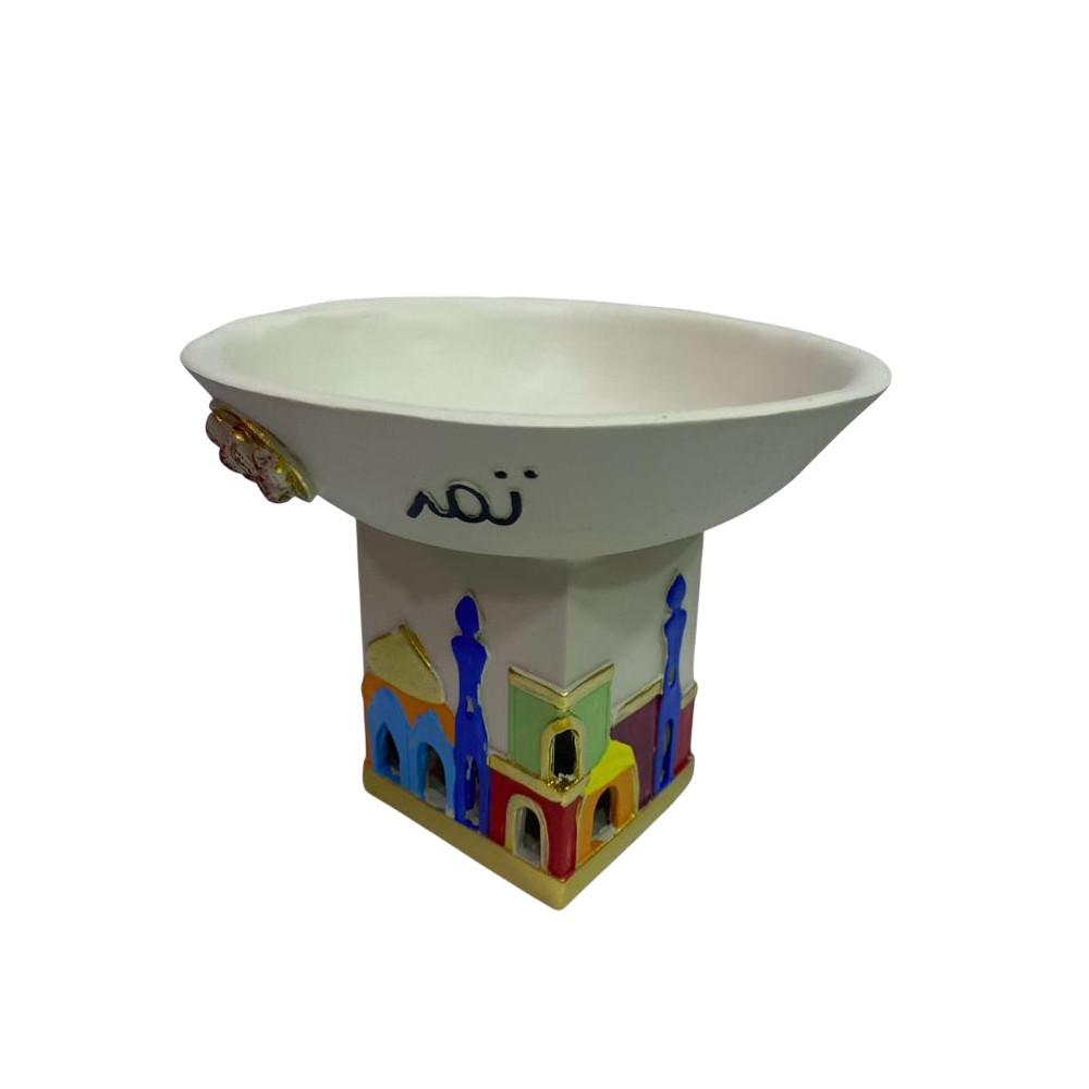 Ramadan Resin Mosque Snack Bowl Holder | 2002-14 - Home & Kitchen - Lebanon