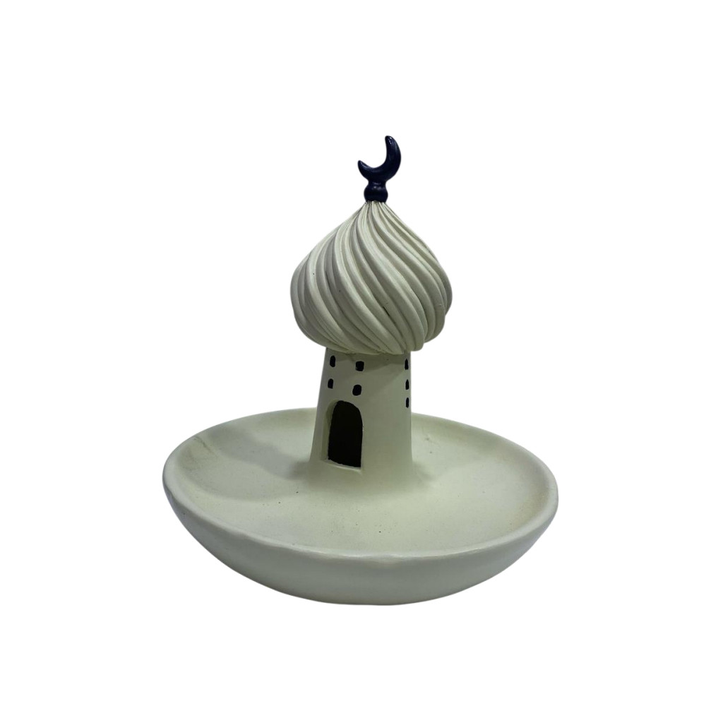 Ramadan Resin Mosque Snack Bowl Holder | 2002-34 - Home & Kitchen - Lebanon
