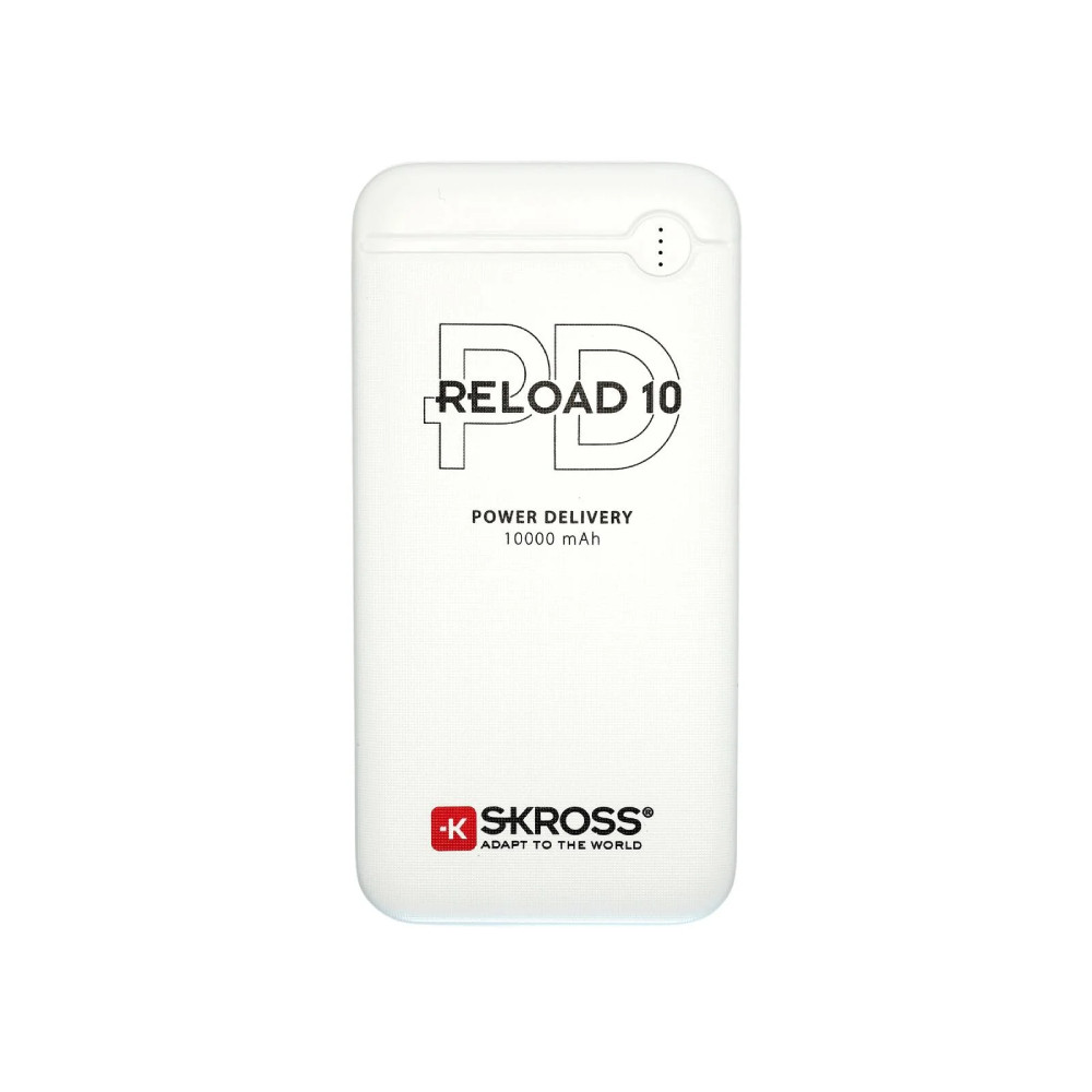 Skross SKROSS Reload 10HGF-PD 10000mAh Power Bank – USB-C PD Fast Charging (White) | 1400137 - Computers & Tech - Lebanon