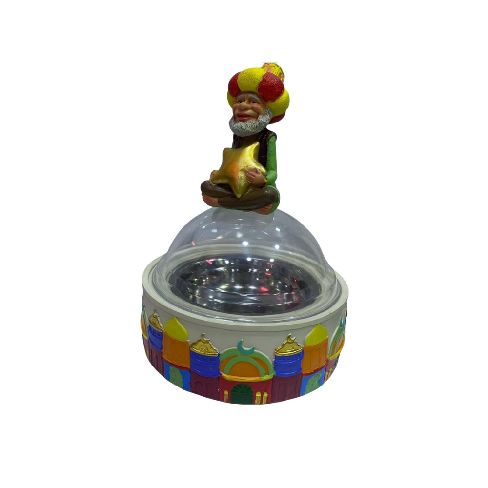Ramadan Resin Mosque Pedestal Snack Bowl Holder | 2002-89 - Home & Kitchen - Lebanon
