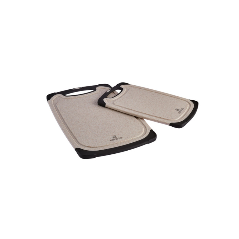 Karaca Karaca Daily Granite Patterned Cream 2-Piece Cutting Board Set | 153.03.09.0041 - Beauty & Personal Care - Lebanon