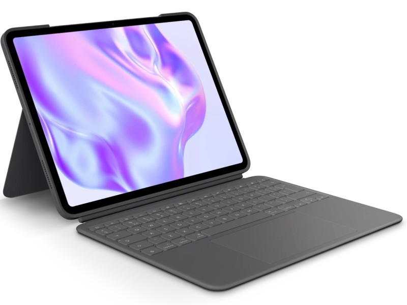 Logitech Logitech Combo Touch Case for iPad Air 13-inch (M2) - Oxford Grey | 920-012617 - Computers & Tech - Lebanon