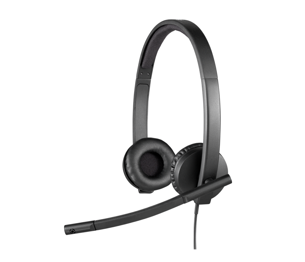 Logitech Logitech Headset Stereo H570e USB-C – Black | 981-001431 - Computers & Tech - Lebanon