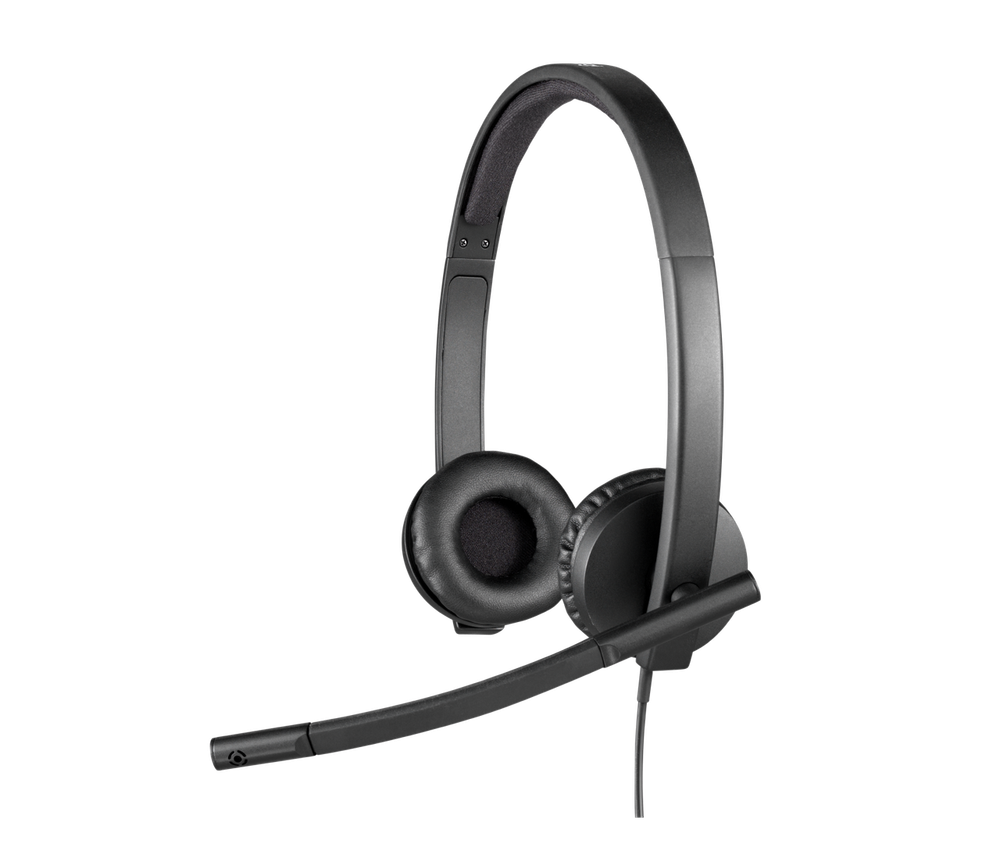 Logitech Logitech Stereo Headset H570e UC Version – Stereo USB-A | 981-000575 - Computers & Tech - Lebanon