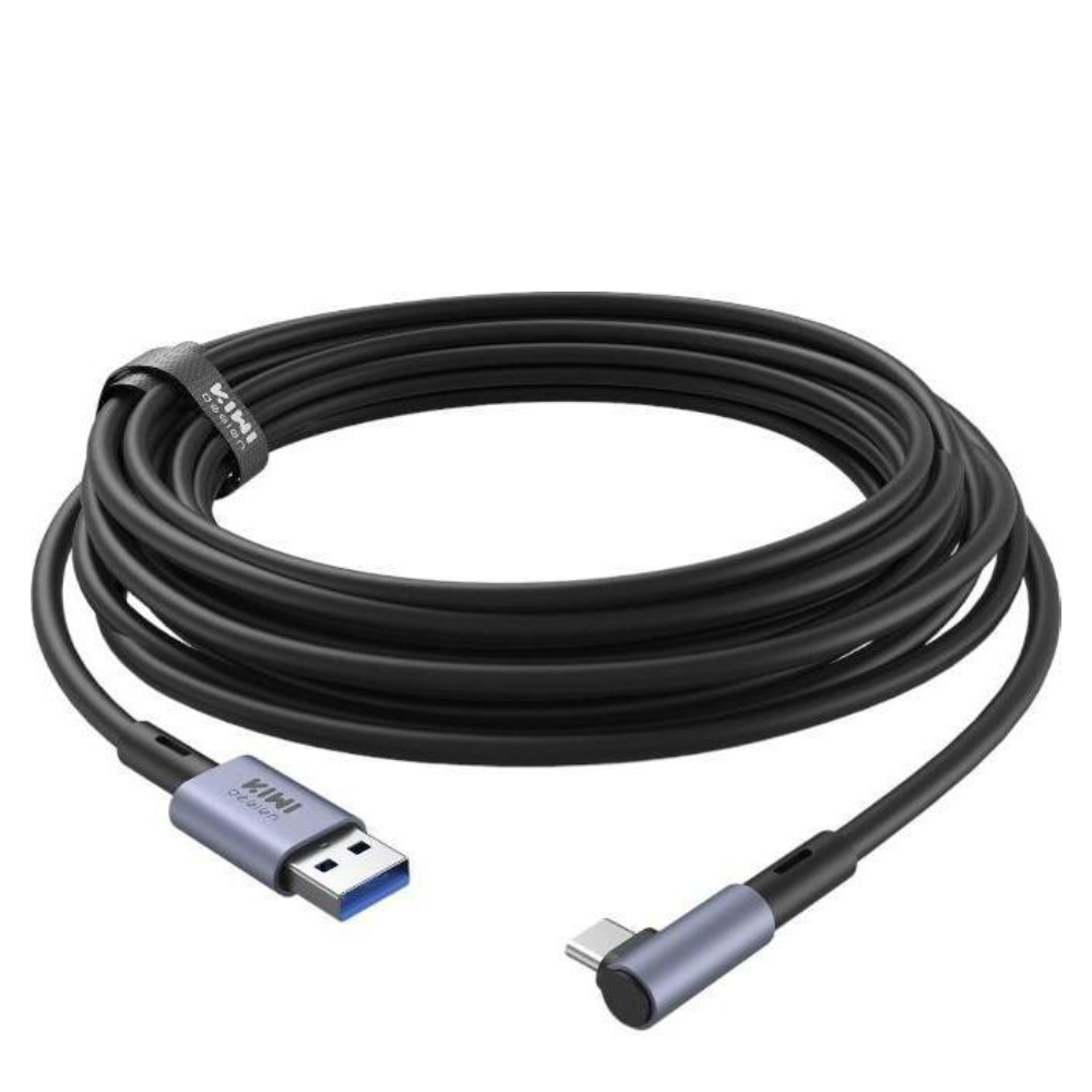 Kiwi Design 5 meter Link Cable with Cable Clip For Meta Quest 2/3/3s/Pro/Pico 4 - Computers & Tech - Lebanon