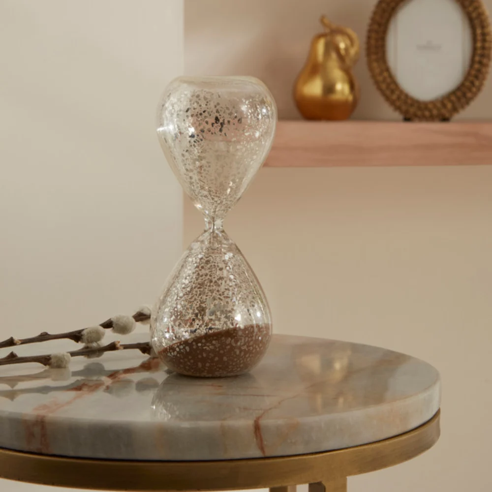 Karaca Karaca Home Glitter Gold 15-Minute Sandglass | 153.09.01.8606 - Home & Kitchen - Lebanon